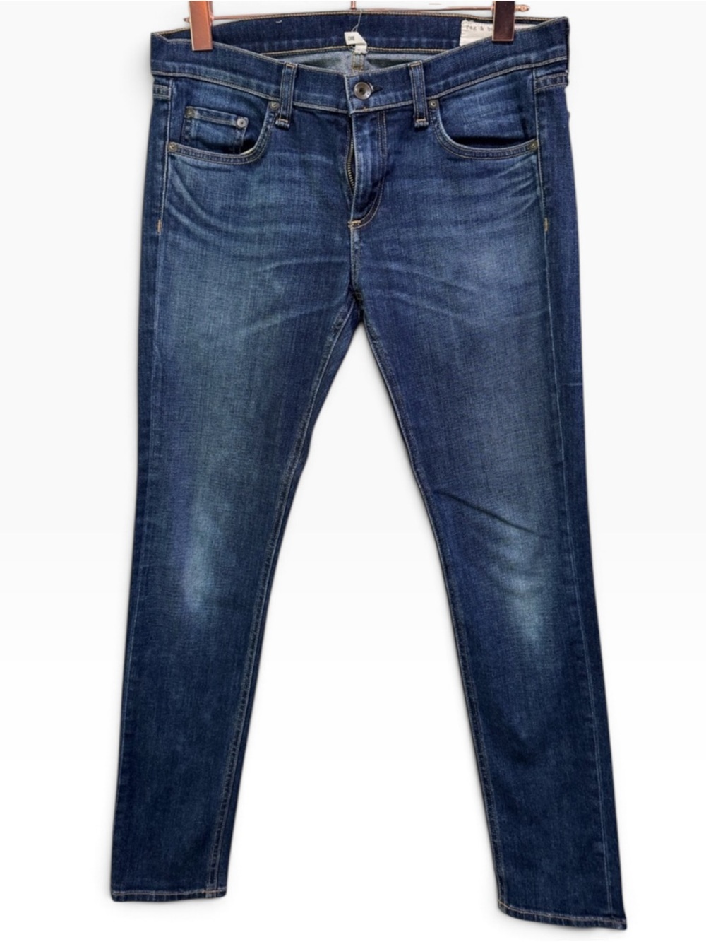 rag & bone JEAN Indigo Skinny Jeans Size 28 Stretch Denim